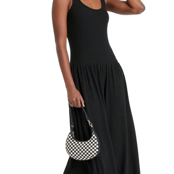 Universal Thread Knit Ribbed Drop Waist Midi sleeveless Dress - Picture 2 of 4